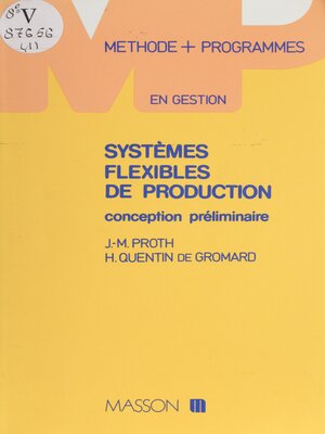 cover image of Systèmes flexibles de production